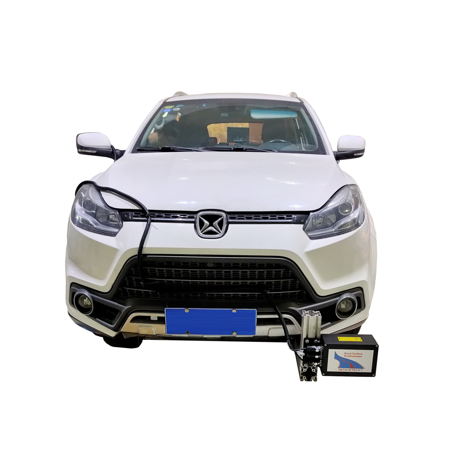 Monitoring Road Surface Profiler pavement testing