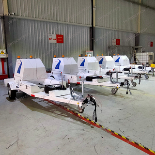 FWD Falling Deflectometer Railway para mediciones