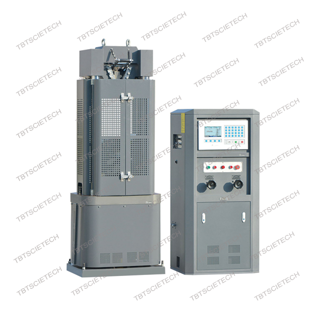 6 Kolom Electro-Hydraulic Universal Testing Machine Digital Display