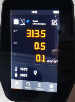 Portable Instrument Retroreflectometer for road marking