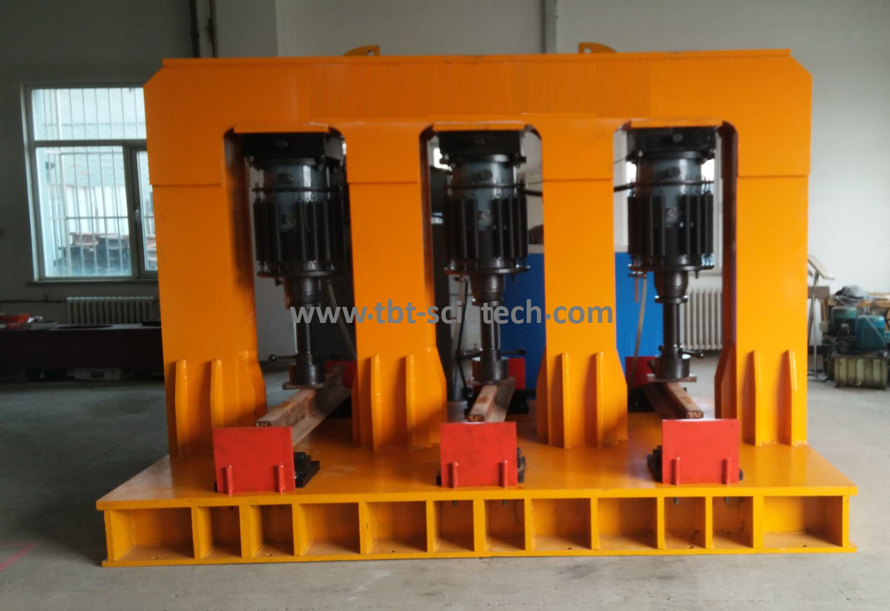 Static And Dynamic Steel Rail Test Machine