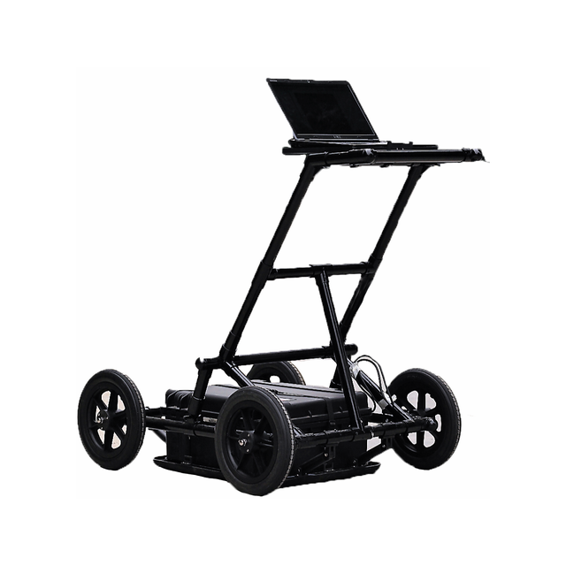 Archaeology localizing Geo-Locates Ground Penetrating Radar